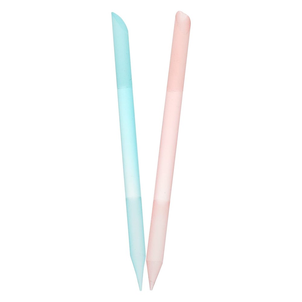 Beaupretty 2pcs Portable Nail Files Manicure Tools for Polishing and Nail Care Includes and Files for Professional and Home Use