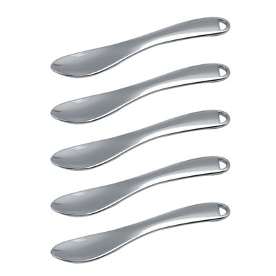 Beaupretty 5pcs Skincare Spatulas for Face Cream Eye Cream Applicators Smooth for Easy Application Lightweight Portable Makeup Spoons for Daily Use