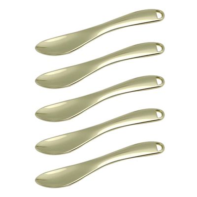Beaupretty 5pcs Eye Cream Scoops Ergonomic Skincare Spatulas for Easy Application of Face Creams and Lotions Compact and Portable Beauty Tools for Makeup Enthusiasts