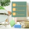 12Pcs Rhombus Sponge Puff blending for makeup Rhombic Pad Makeup Accessory body face puff Multi-function Makeup Puff shimmer Hydrophilic Polyurethane portable view 3