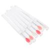 SOLUSTRE 6pcs Silicone Lip Mask Brush with Lid Portable Lipstick Applicator for Makeup Soft Brush for Easy Application for Daily Use and Replacement for Women and Girls view 1