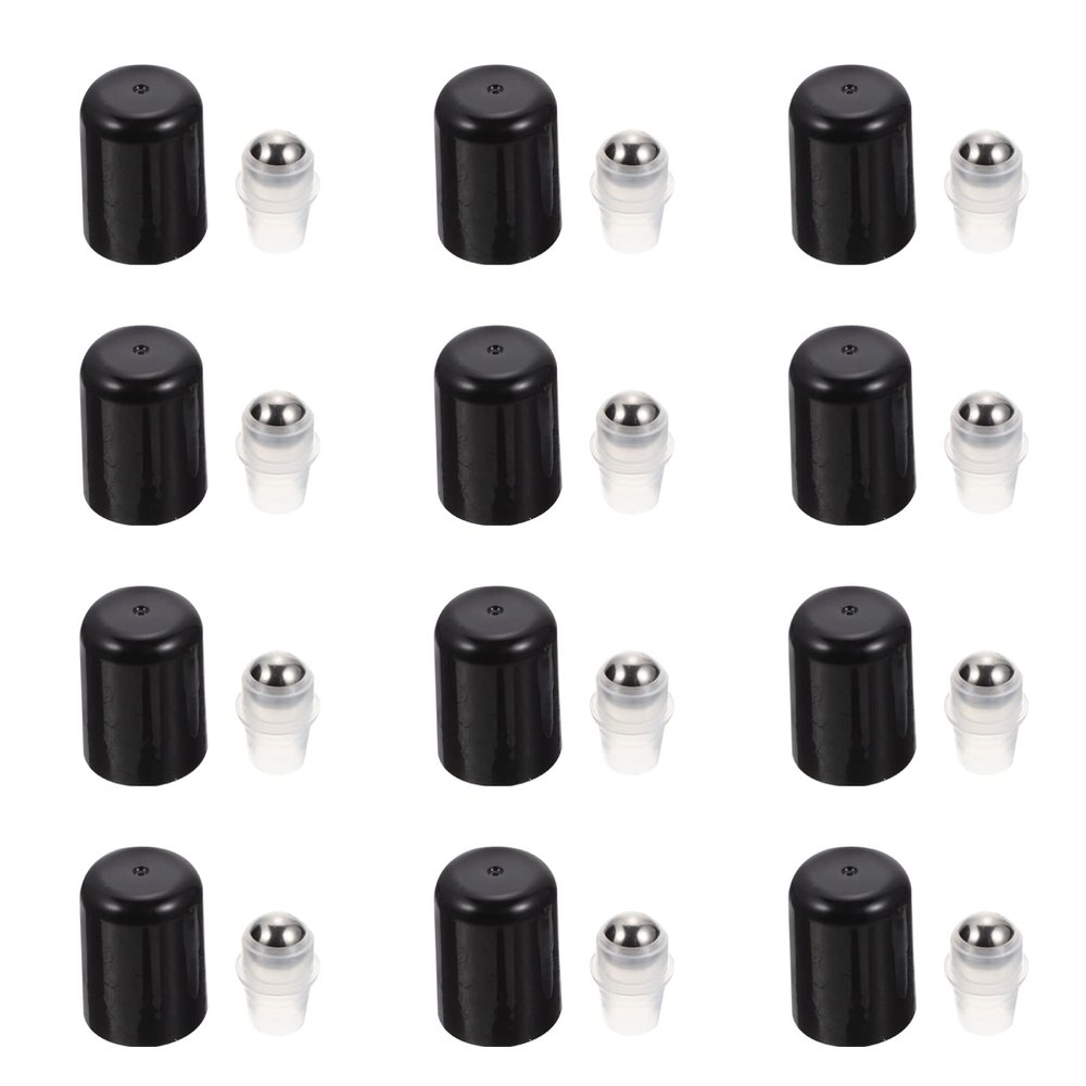Beaupretty 1set Roller Bottle with Stainless Steel Rolling Beads of Leakproof Containers with Covers for Travel and