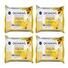 Dickinson's Original Witch Hazel Refreshingly Clean Cleansing Cloths with Aloe, 4 Pack, 25 Cloths per Pack view 1