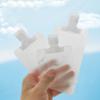 SOLUSTRE Toiletry Pouches Travel 14pcs Dispensing Bottle Set Makeup Bag for Lotion Cream Shampoo Storage view 2
