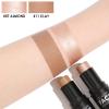 FOCALLURE 2 Pcs Mineral Cream Contour Stick,Moisturize Highlighter and Bronzer Pen,Non Stick Face Brightens & Shades Pencil,Long Lasting & Smooth Gliding Face Illuminator Makeup,Medium view 3