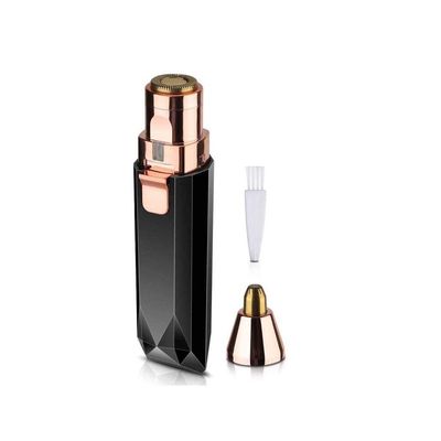 Feilx 2 in 1 Electric Eyebrow Trimmer Hair Remover Women Shaver LED Light Lady Epilator Razor face Makeup Tool Gift