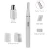Feilx 2-in-1 Face Eyebrow Scissors Hair Trimmer Mini Portable Women Body Shaver Remover Blade Razor Epilator view 2