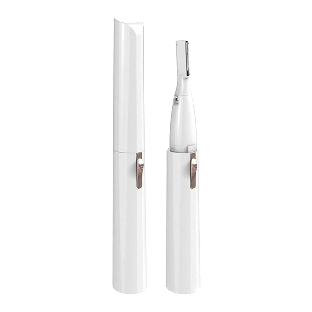 Feilx Face Eyebrow Scissors Hair Trimmer Mini Portable Women Body Shaver Remover Blade Razor