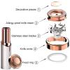 6PCS LinMei Replacement Heads Compatible for GEN 1 Finishing Touch Flawless Women's Painless Hair Remover with Cleaning Brushes and Storage Bag view 4
