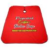 sophiehome Customized Professional Hair Cutting Cape Photo Custom, Personalized Salon Barber Cape with Text Logo Image, Hair Cutting Accessories, Adult Red view 4