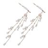 Beaupretty 2pcs Vintage Tassel Hairpins Chinese Style Hair Clips for Headdress Elegant Hair Jewelry Retro Accessories for Weddings and Special Occasions view 1