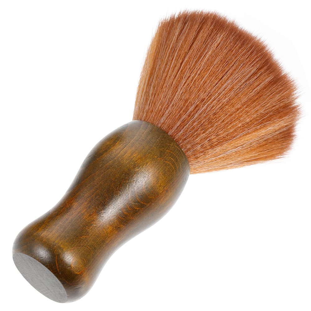 EXCEART Hairdressing Brush for Broken Hair Removal Practical Cleaning Tool for Barbers and Home Use Comfortable Grip Smooth Surface