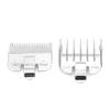 Hair Clipper Guards, Haircut Accessory Clipper Comb Set Limit Comb Hair Clipper Haircut Guide Vintage Oil Head Hair Clipper Limit Comb Cutting Guides Clipper Combs(Silver caliper 1.5MM+4.5MM) view 1