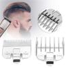 Hair Clipper Guards, Haircut Accessory Clipper Comb Set Limit Comb Hair Clipper Haircut Guide Vintage Oil Head Hair Clipper Limit Comb Cutting Guides Clipper Combs(Silver caliper 1.5MM+4.5MM) view 2