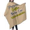 SophieHome Customizable Photo Logo Hair Cape for Men - Professional Personalized Salon Cape Tan view 2