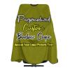Sophiehome Customizable Photo Logo Haircut Barber Cape for Men, Personalized Professional Salon Cape With Your Message, Large for Adults, Hair Cutting - Olive view 1