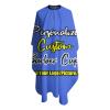 Sophiehome Customizable Photo Logo Haircut Barber Cape for Men, Personalized Professional Salon Cape With Your Message, Large for Adults, Hair Cutting, Royalblue view 3