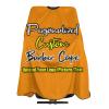 sophiehome Custom Barber Cape with Your Logo Text Photo, Professional Hair Cutting Cape Customized, Personalized Haircut Salon Cape for Hairdresser Styling & Home Adult Darkorange view 1