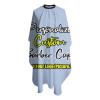 Customizable Photo Logo Haircut Barber Cape for Men, Personalized Professional Salon Cape with Your Message, Customized Hairdresser Cape for Adults, Large Cape for Hair Cutting Lightsteelblue view 3