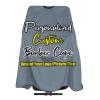 sophiehome Customized Professional Hair Cutting Cape Photo Custom, Personalized Salon Barber Cape with Text Logo Image, Hair Cutting Accessories, Adult Slategray view 1