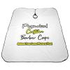 sophiehome Custom Barber Cape with Your Logo Text Photo, Professional Hair Cutting Cape Customized, Personalized Haircut Salon Cape for Hairdresser Styling & Home Adult White view 4