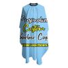 sophiehome Customized Professional Hair Cutting Cape Photo Custom, Personalized Salon Barber Cape with Text Logo Image, Hair Cutting Accessories, Adult Lightskyblue view 3