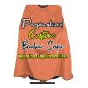 Sophiehome Customizable Photo Logo Haircut Barber Cape for Men, Personalized Professional Funny Salon Cape With Your Message, Large Hairdresser Cape for Child Hair Cutting - Coral view 1