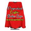 sophiehome Customized Professional Hair Cutting Cape Photo Custom, Personalized Funny Salon Barber Cape with Text Logo Image, Hair Cutting Accessories for Child Red view 1