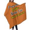sophiehome Customized Professional Hair Cutting Cape Photo Custom, Personalized Salon Barber Cape with Text Logo Image, Hair Cutting Accessories, Adult Chocolate view 2