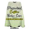 sophiehome Customizable Photo Logo Haircut Barber Cape for Men, Personalized Professional Salon Cape with Your Message, Customized Hairdresser Cape for Adults, Large Cape for Hair Cutting Beige view 1