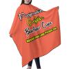 sophiehome Customized Haircut Cape for Adult, Personalized Barber Cape for Men Add Your Photo Text Logo, Custom Cape Haircut Apron for Home Salon and Barbershop Tomato view 2