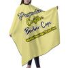sophiehome Customized Professional Hair Cutting Cape Photo Custom, Personalized Salon Barber Cape with Text Logo Image, Hair Cutting Accessories, Adult Khaki view 2