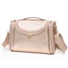 Ethereal Large Makeup Bag, Rose Gold Travel Makeup Bag with Shoulder Strap Toiletry Bag for Women Waterproof Cosmetic Travel Bag view 1