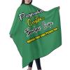 sophiehome Customized Haircut Cape for Adult, Personalized Barber Cape for Men Add Your Photo Text Logo, Custom Cape Haircut Apron for Home Salon and Barbershop Seagreen view 2