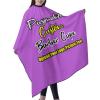sophiehome Customized Haircut Cape for Adult, Personalized Barber Cape for Men Add Your Photo Text Logo, Custom Cape Haircut Apron for Home Salon and Barbershop Mediumorchid view 2
