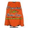 sophiehome Custom Barber Cape with Your Logo Text Photo, Professional Hair Cutting Cape Customized, Personalized Haircut Salon Cape for Hairdresser Styling & Home Adult Orangered view 1
