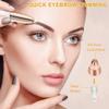 For Finishing Touch Flawless Brows Eyebrow Pencil Hair Remover Replacement Head,As Seen On TV,Upgraded 18K Gold With Cleaning Brush (18K-Gold-8pcs) view 3