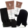 Tanning Lotion Self Tanner Kit - USA Made with Organic & Natural Ingredients, Self Tanning Lotion Face Tanner & Application Kit, Non Toxic Gradual Tan, Sunless Tan for Women & Men view 1