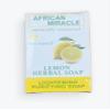 AFRICAN MIRACLE NATURALLY ESSENTIAL BAR SOAP ALL KIND OF FRAGANCE 200g (LEMON HERBAL SOAP) view 1