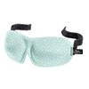 Bucky 40 Blinks No Pressure Printed Eye Mask for Travel & Sleep, Teal Dots, One Size view 1