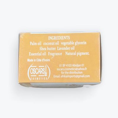 AFRICAN MIRACLE NATURALLY ESSENTIAL BAR SOAP ALL KIND OF FRAGANCE 200g (SHEA BUTTER & LAVANDER)