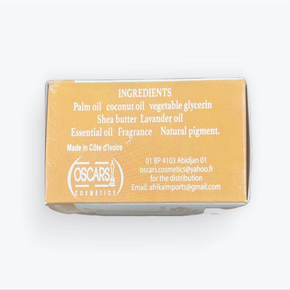 AFRICAN MIRACLE NATURALLY ESSENTIAL BAR SOAP ALL KIND OF FRAGANCE 200g (SHEA BUTTER & LAVANDER)
