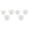 EXCEART Face Mask Mixing Bowl Set 6pcs Silicone Facial Mixing Bowl Anti Falling Condiment Bowl DIY Makeup Mud Stirring Bowl Cup for Home Mask Applicator view 1