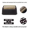 2 pcs Professional 5 Star Series Finale Shaver Shaper Replacement Super Close Gold Foil and Cutter Bar Assembly, Compatible with Wahl Shaver Foil Model 7043-100,Shaving for Barbers and Stylists view 3