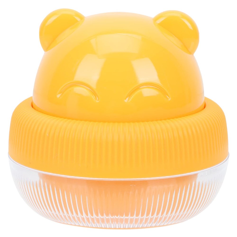 SOLUSTRE Bear Shape Makeup Sponge Holder Breathable Cosmetic Sponge Container for Storage Cute Design for Decor Reusable Makeup Box