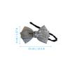 Beaupretty Bowknot Hair Bun Maker Rhinestones Elegant Hair Styling Tool for Girls for Daily Fashion Exercise and Special Occasions view 4