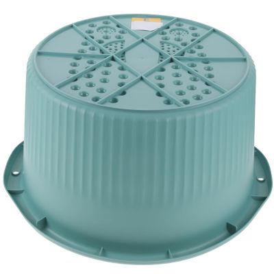 Healifty Foot Soaking Bath Basin Tub: Pedicure Spa Tub Foot Massage Barrel Soak Bucket with Beaded for Green