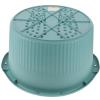 Healifty Foot Soaking Bath Basin Tub: Pedicure Spa Tub Foot Massage Barrel Soak Bucket with Beaded for Green view 1