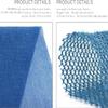 UJFQBH 3 Pieces African Bath Sponge African Net Long Net Bath Sponge Exfoliating Shower Body Scrubber Back Scrubber Skin Smoother,Great for Daily Use (Blue) view 2