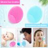 6 PCS Silicone Face Scrubber Brush Set, 2pcs Lip Scrub Brushes and Face Cleansing Brush Silicone Exfoliator Tool and Facial Applicator for Women Men view 3